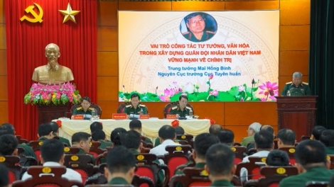 Công tác tư tưởng, văn hóa xây dựng quân đội vững mạnh về chính trị