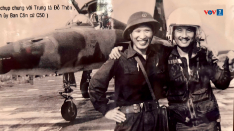Phi công Anh hùng Nguyễn Thành Trung và ký ức thành phố dưới cánh bay