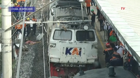 Ít nhất 14 người thiệt mạng và hơn 90 người bị thương trong vụ tai nạn tàu hỏa tại Indonesia