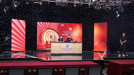 Sôi động hạng mục phát thanh trực tiếp mở màn LHPT toàn quốc lần thứ XVII