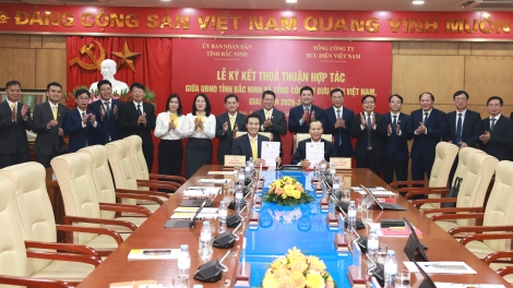 Bưu điện Việt Nam và tỉnh Bắc Ninh ký kết hợp tác thúc đẩy chuyển đổi số, cải cách hành chính 