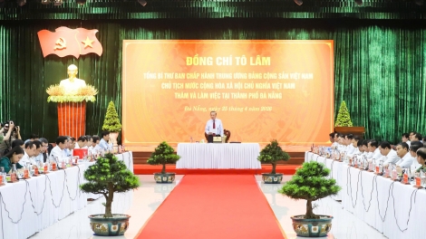 Thời sự 18h 25/4/2026: Tổng Bí thư, Chủ tịch nước Tô Lâm làm việc với Ban Thường vụ Thành ủy Đà Nẵng