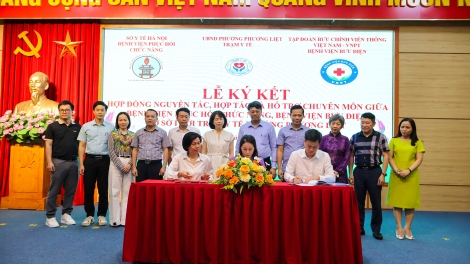 Tăng cường kết nối tuyến cơ sở: Khi Bệnh viện đồng hành cùng Trạm Y tế phường 