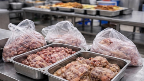 Thịt lợn bệnh xuất hiện trong bếp ăn nhiều trường học: Lỗ hổng từ đâu?