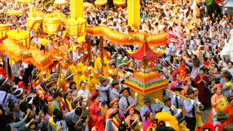 Hàng ngàn người dự Lễ vía Đức Bồ Tát Quán Thế Âm tại Ngũ Hành Sơn - Đà Nẵng