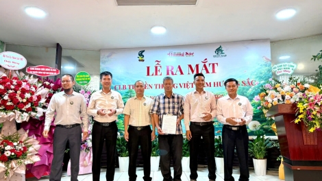 Ra mắt Câu lạc bộ Truyền thông Việt Nam hương sắc: Tạo đà bứt phá cho ngành sinh vật cảnh