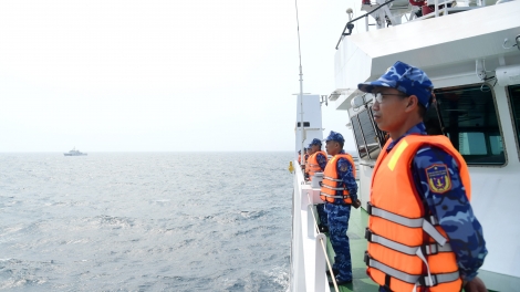 Kết thúc tốt đẹp chuyến tuần tra liên hợp giữa Cảnh sát biển hai nước Việt Nam và Trung Quốc        
