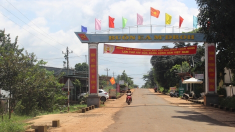 Diện mạo mới trên vùng căn cứ Ea M’Droh, Đắk Lắk