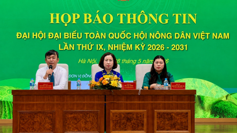 Đại hội IX Hội Nông dân Việt Nam hướng tới đột phá trong kỷ nguyên mới