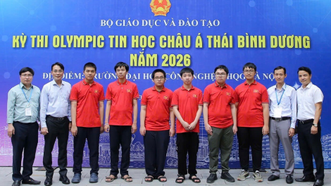 Việt Nam đạt 2 Huy chương Vàng tại Olympic Tin học Châu Á Thái Bình Dương năm 2026