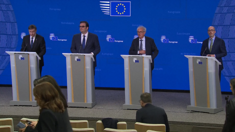 Eurogroup họp bàn giải pháp ứng phó căng thẳng tại eo biển Hormuz