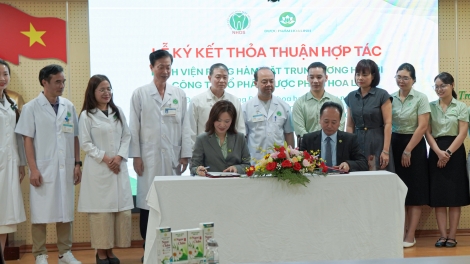 Ngọc Châu ký kết thỏa thuận hợp tác cùng Bệnh Viện Răng hàm mặt Trung ương Hà Nội