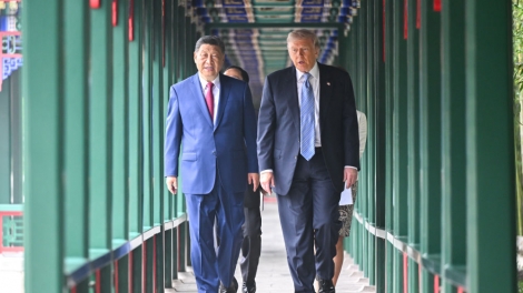 Tổng thống Donald Trump kết thúc chuyến thăm Trung Quốc