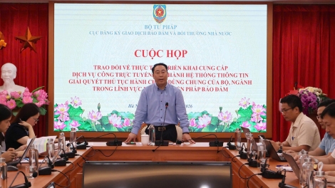 Thực tiễn triển khai dịch vụ công trực tuyến toàn trình trong đăng ký biện pháp bảo đảm (21/05)