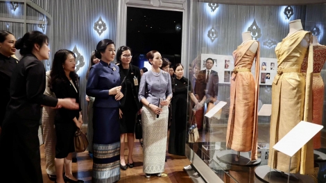 Phu nhân Tổng Bí thư, Chủ tịch nước Tô Lâm gặp Phu nhân Thủ tướng Thái Lan
