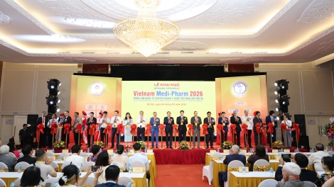 Vietnam Medi-Pharm 2026: Thúc đẩy chuyển đổi số, mở rộng hợp tác quốc tế trong ngành y dược