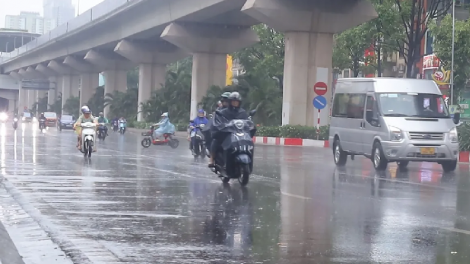 Thời tiết ngày 18/5/2026: Hà Nội và Bắc Bộ mưa dông diện rộng, có nơi mưa rất to