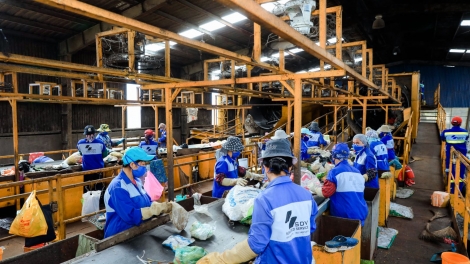 Tăng cường các giải pháp quản lý chất thải rắn, tạo nguồn thúc đẩy kinh tế tuần hoàn.