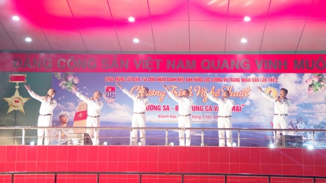 Vang mãi bản hùng ca Trường Sa