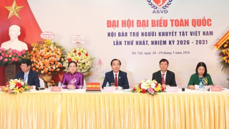 Ông Ngô Sách Thực được bầu làm Chủ tịch Hội Bảo trợ người khuyết tật Việt Nam 