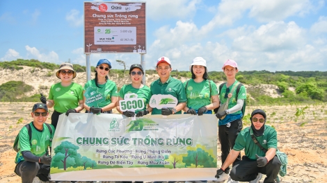 Dược phẩm Hoa Linh trồng 5.000 cây xanh, chung tay kiến tạo tương lai bền vững