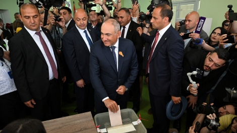 Kết quả sơ bộ, Đảng của Thủ tướng Pashinyan dẫn đầu trong cuộc bầu cử Armenia