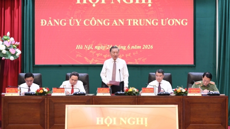 Thời sự 18h 24/6/ 2026:Tổng Bí thư, Chủ tịch nước Tô Lâm chỉ đạo Hội nghị Đảng ủy Công an Trung ương