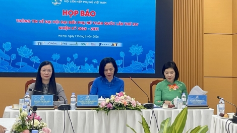 Ngày 17-18/6/2026 sẽ diễn ra Đại hội Đại biểu Phụ nữ Toàn quốc lần thứ XIV