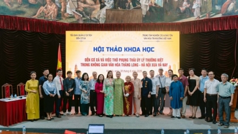 Khẳng định giá trị ngàn năm của Đền Cơ Xá trong lòng Hà Nội