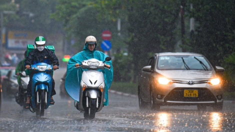 Dự báo thời tiết 29/6/2026: Hà Nội và Bắc Bộ mưa dông diện rộng, vùng núi mưa rất to