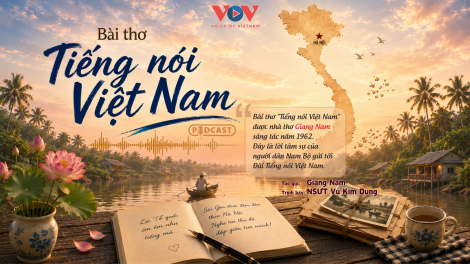 Bài thơ Tiếng nói Việt Nam