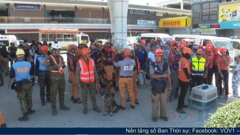 Ít nhất 37 người thiệt mạng, 20.000 người phải sơ tán do trận động đất ở Philippines
