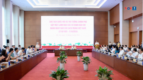 Thời sự 18h 14/6/2026: Gặp mặt lãnh đạo các cơ quan báo chí nhân dịp Kỷ niệm 101 năm báo chí 