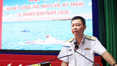 Vùng 4 Hải quân bảo đảm vững chắc hậu cần, kỹ thuật cho nhiệm vụ bảo vệ chủ quyền biển, đảo