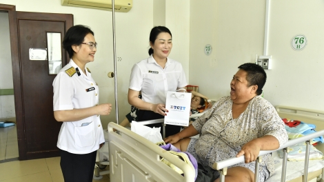 Lan tỏa yêu thương, tiếp thêm nghị lực cho bệnh nhân tại Bệnh viện Bà Rịa 