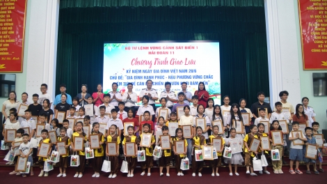 Hải đoàn 11 chăm lo hậu phương quân nhân, vun đắp điểm tựa để cán bộ, chiến sĩ yên tâm bám biển