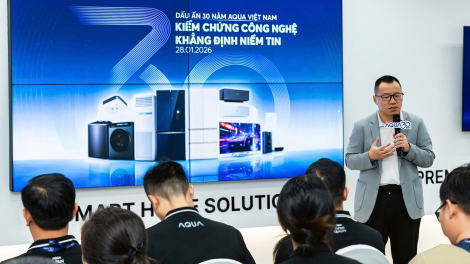 30 năm xây dựng vị thế dẫn đầu, AQUA tăng tốc tăng trưởng cùng Lazada
