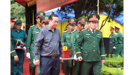 Truy điệu và an táng các anh hùng liệt sĩ tại Sơn La