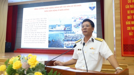 Vùng 4 Hải quân thông tin chuyên đề về Biển Đông cho hơn 13.800 cán bộ, đảng viên tỉnh Lâm Đồng
