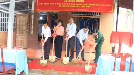 Cần Thơ xây dựng nhà ở cho con đẻ của người hoạt động kháng chiến nhiễm chất độc hóa học