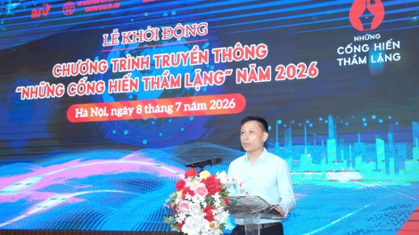 Khởi động chương trình "Những cống hiến thầm lặng" năm 2026 