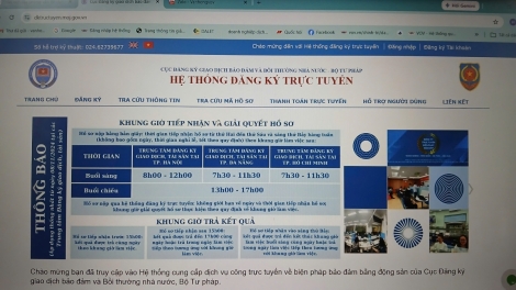 Hoàn thiện pháp luật về đăng ký biện pháp bảo đảm (17/07)
