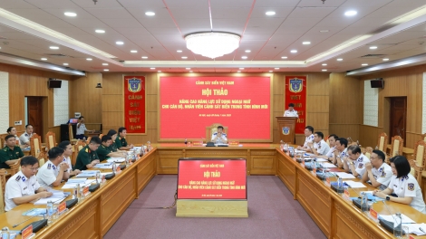 Nâng cao năng lực ngoại ngữ cho cán bộ Cảnh sát biển đáp ứng yêu cầu hội nhập quốc tế