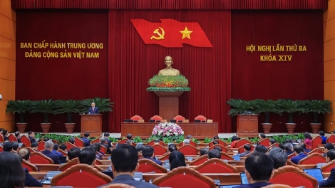 Thông báo Hội nghị lần thứ ba-Ban chấp hành Trung ương khoá XIV