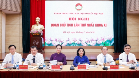 MTTQ Việt Nam các cấp tiếp tục kiện toàn, vận hành tổ chức bộ máy tinh gọn, hiệu lực, hiệu quả
