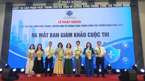 Hơn 300 triệu đồng giải thưởng cho Cuộc thi về gương sáng trong công tác phòng bệnh năm 2026