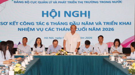 Quyết tâm đưa thị trường trong nước trở thành động lực quan trọng của tăng trưởng kinh tế