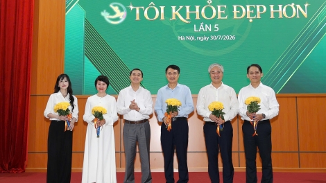 Phát động cuộc thi "Tôi khỏe đẹp hơn" lần thứ 5: Lan tỏa lối sống khỏe mạnh, khoa học.