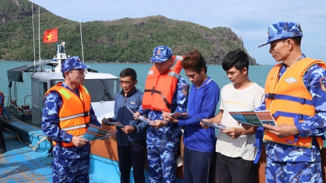 Cảnh sát biển quyết liệt chống IUU, tạo chuyển biến thực chất trước ngày 31/8