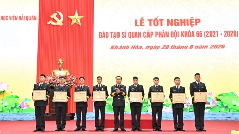 Học viện Hải quân đào tạo sĩ quan đáp ứng yêu cầu tác chiến hiện đại